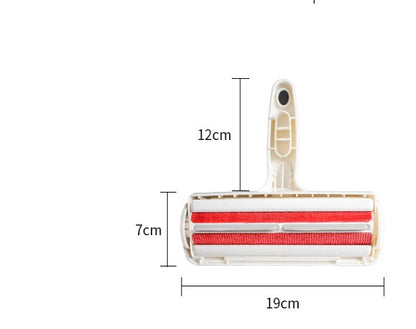 Measurement chart of a cleaning brush with dimensions labeled on a white background