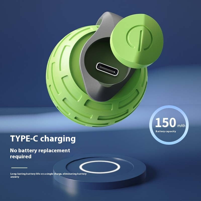 Green electronic device with Type-C charging no battery required